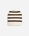 Mohair Striped Sweater/Beanie
