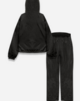 Weleba Black Windbreaker