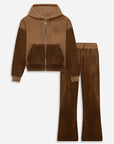 Berlin Brown Velour Set