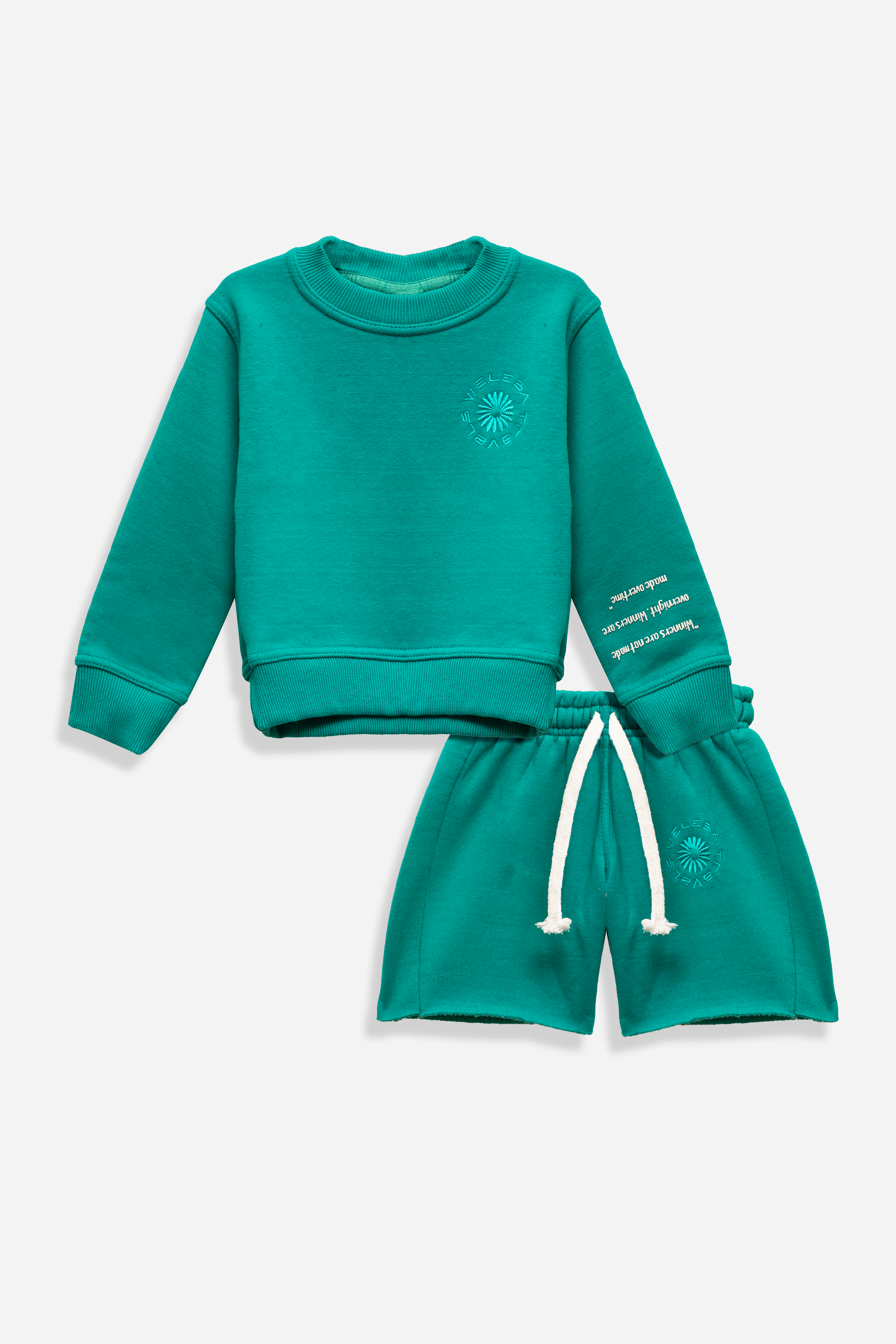 Kids Long Bay Teal Travelers Set