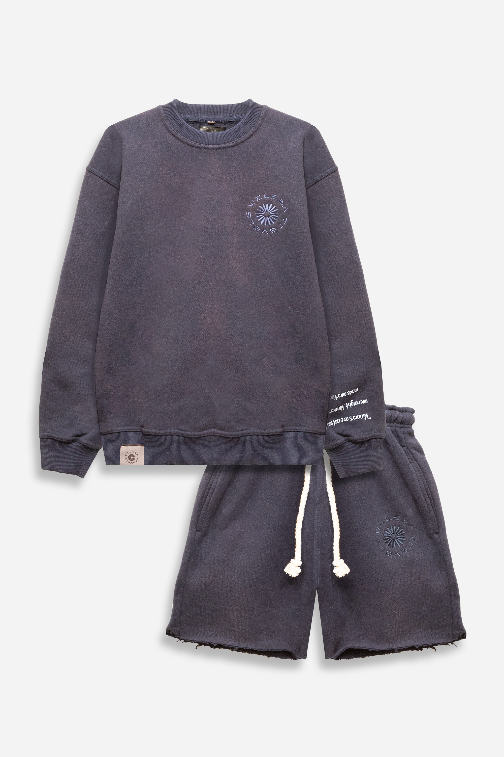 PM Blue Sweatshirt Travelers Set
