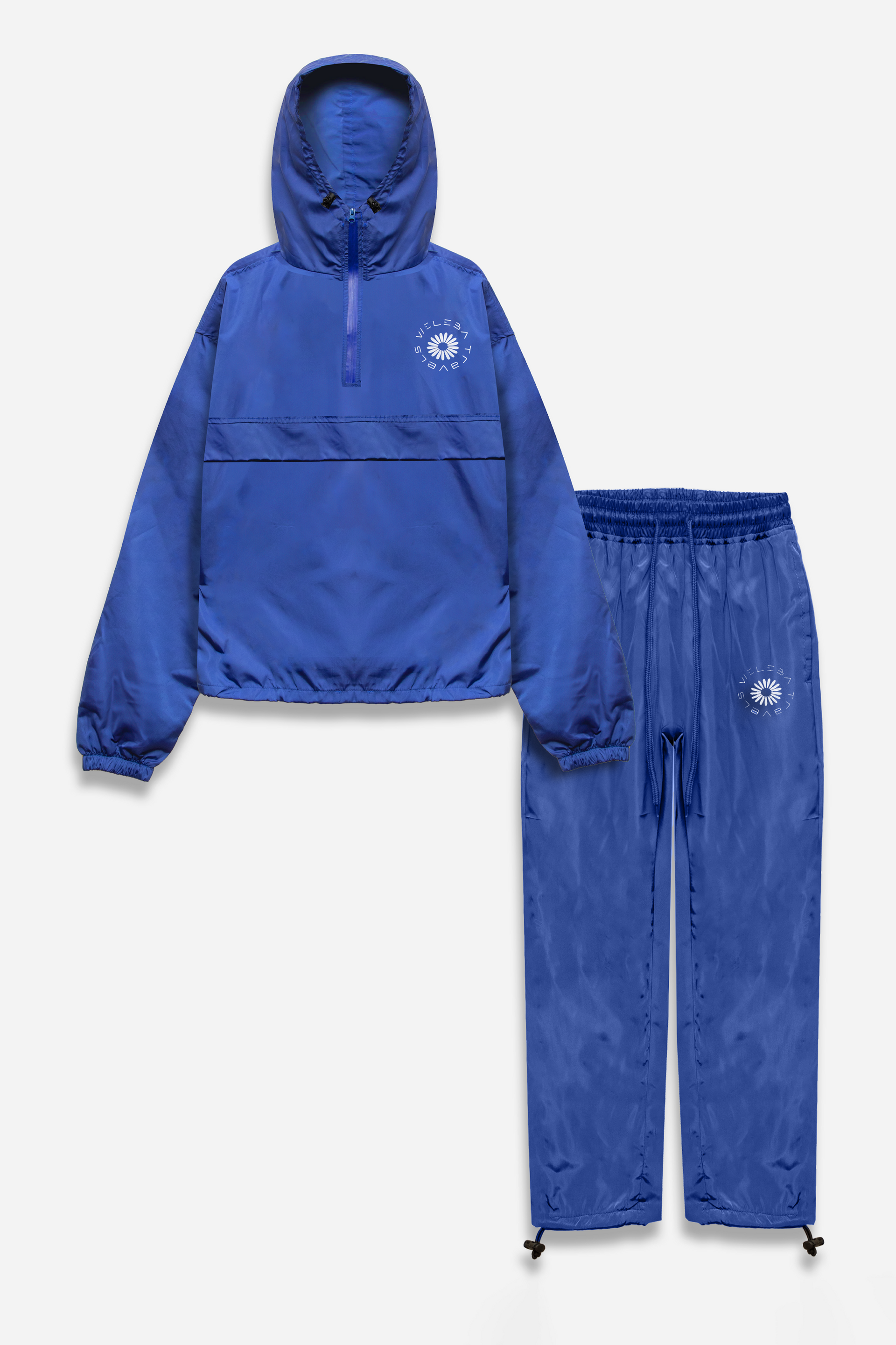 Weleba Blue Windbreaker