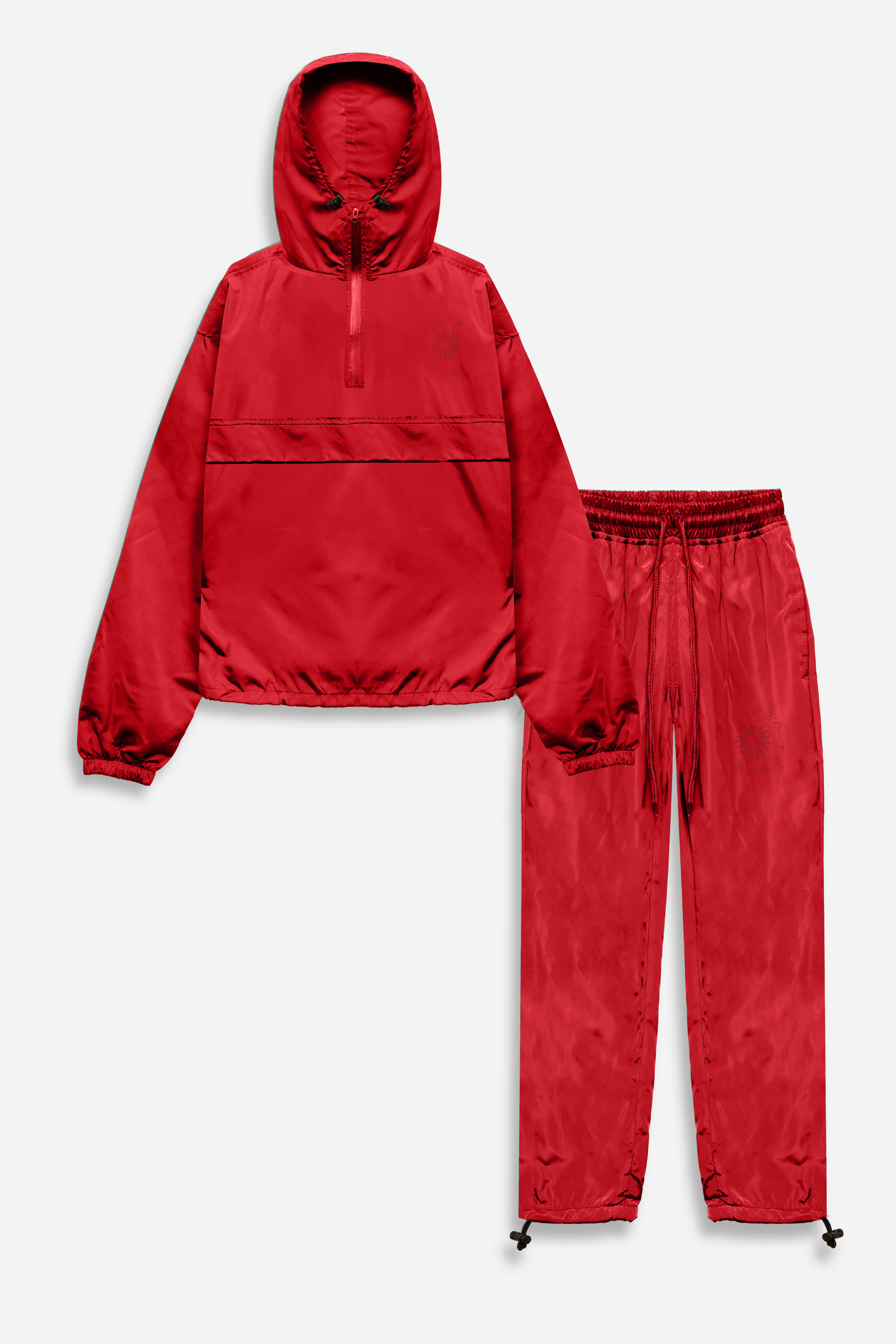 Weleba Red Windbreaker