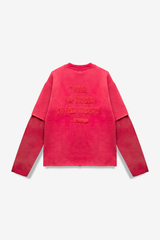 Varenna Acid Pink Double Layer Travelers Shirt