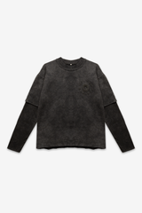 Rome Acid Black Double Layer Travelers Shirt