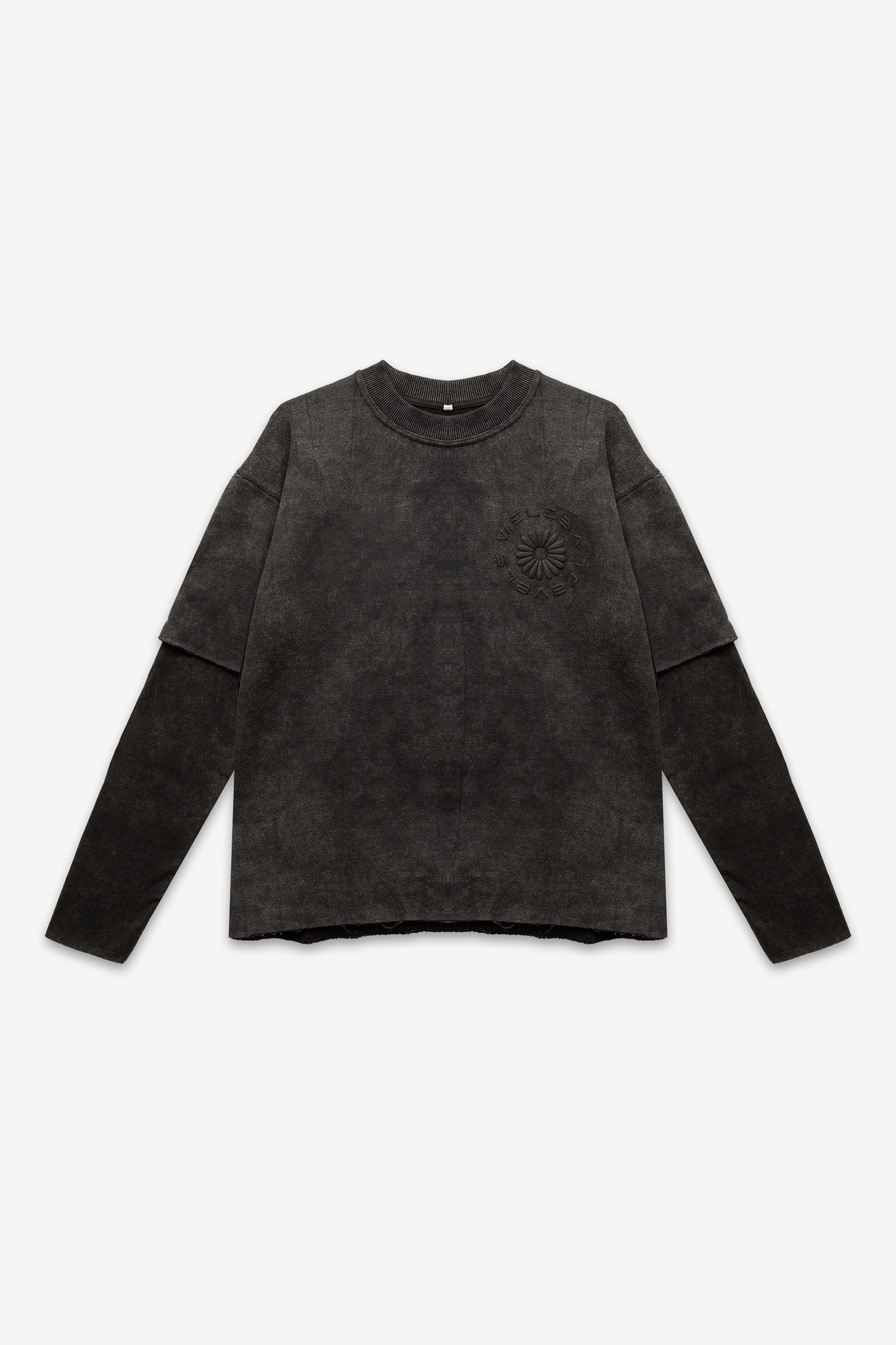 Rome Acid Black Double Layer Travelers Shirt