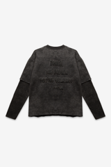 Rome Acid Black Double Layer Travelers Shirt