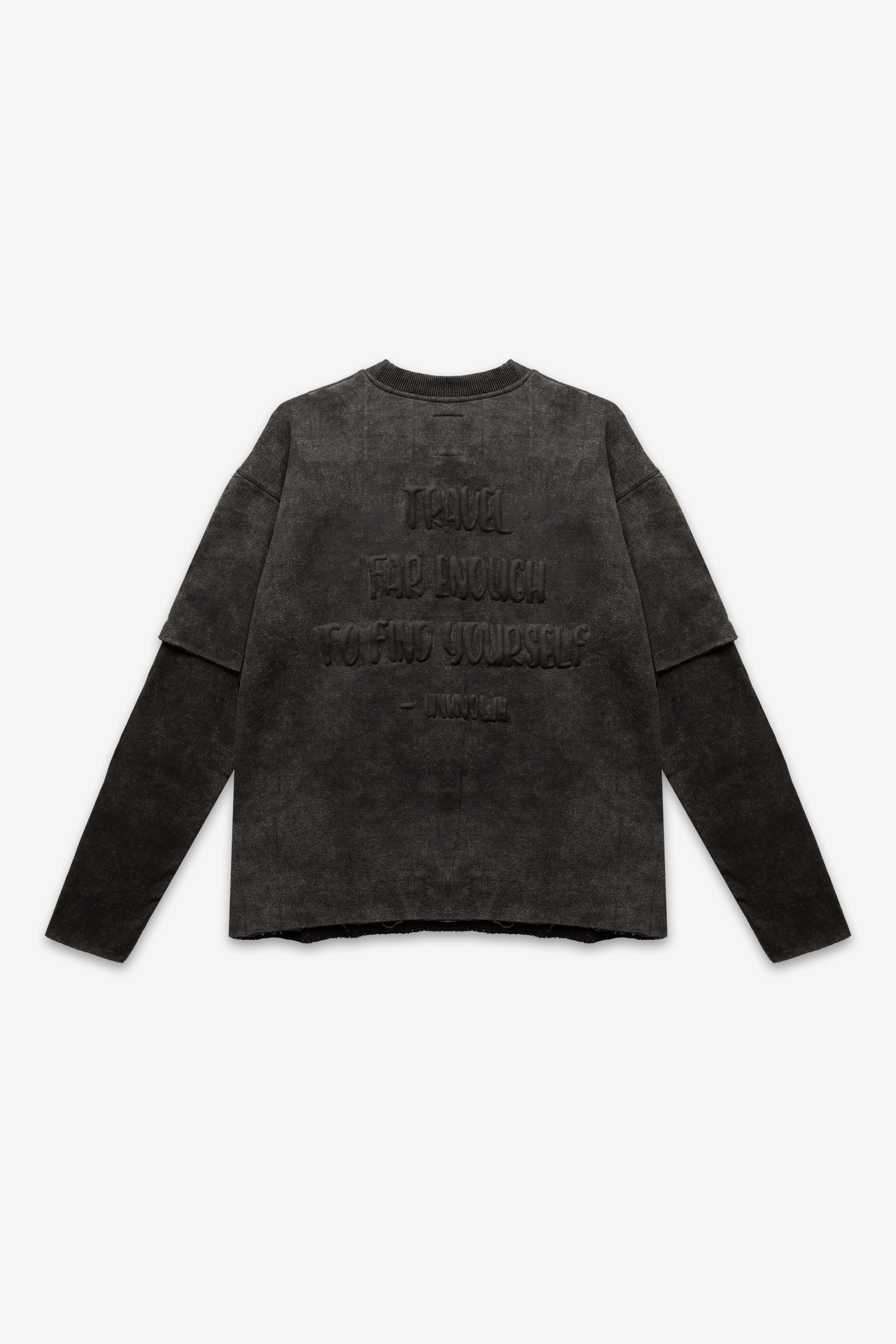 Rome Acid Black Double Layer Travelers Shirt