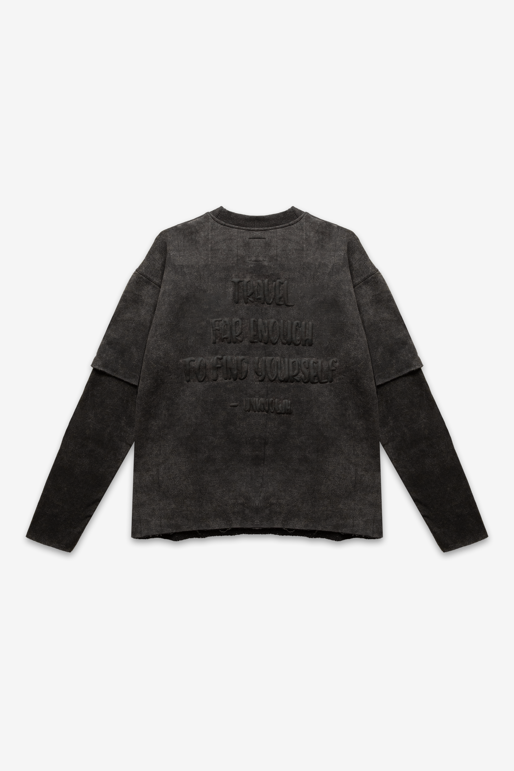 Rome Acid Black Double Layer Travelers Shirt