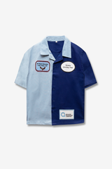 Blue Mechanic Shirt