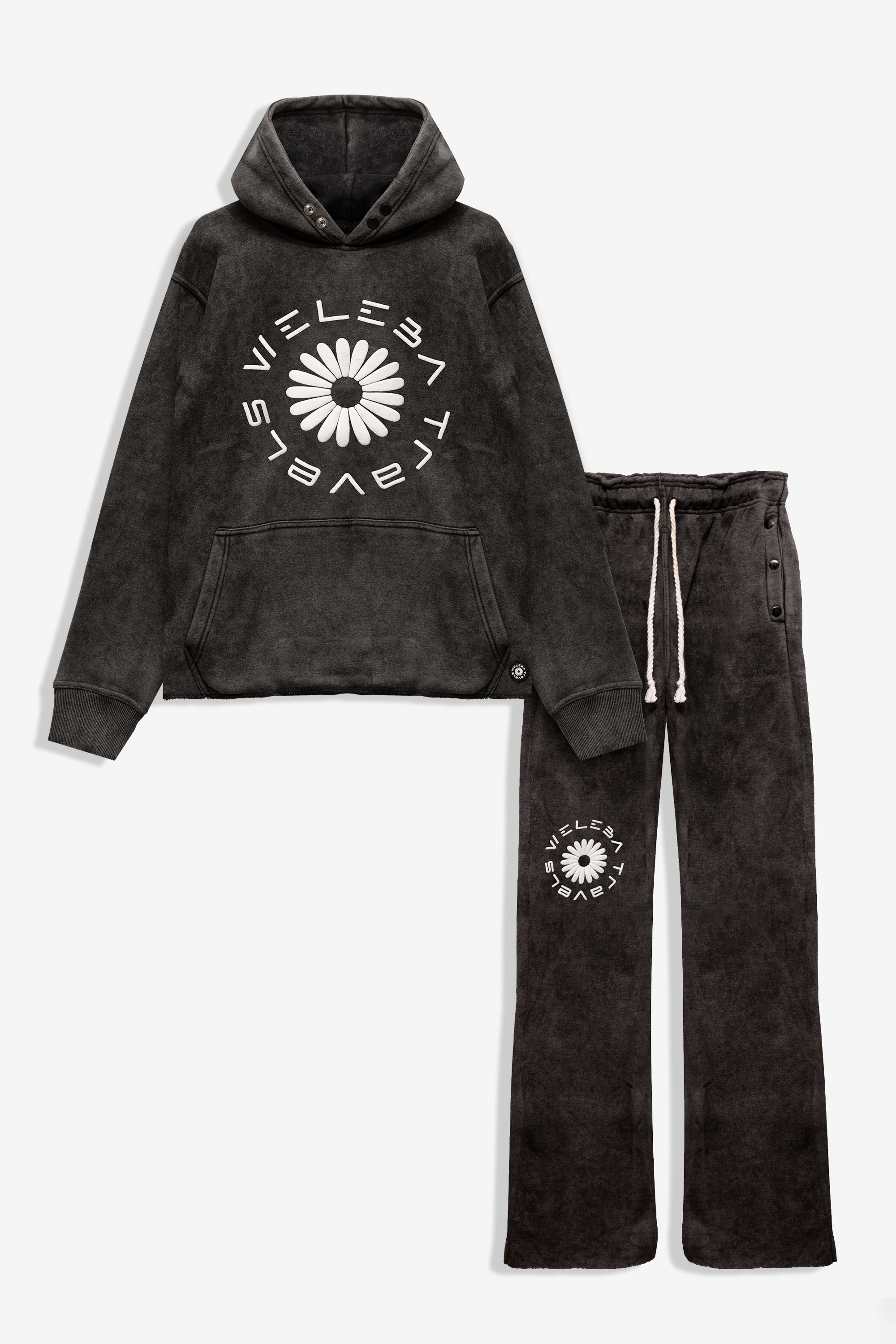 New York Acid Black Travelers Tracksuit