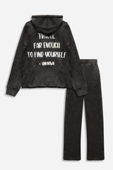 New York Acid Black Travelers Tracksuit