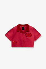 Women Pink Mechanic Shirt