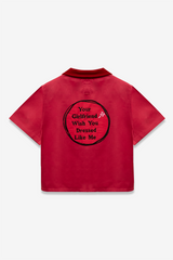 Mens Pink Mechanic Shirt