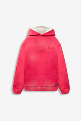 Weleba Vancouver Double Hood Hoodie Acid Pink