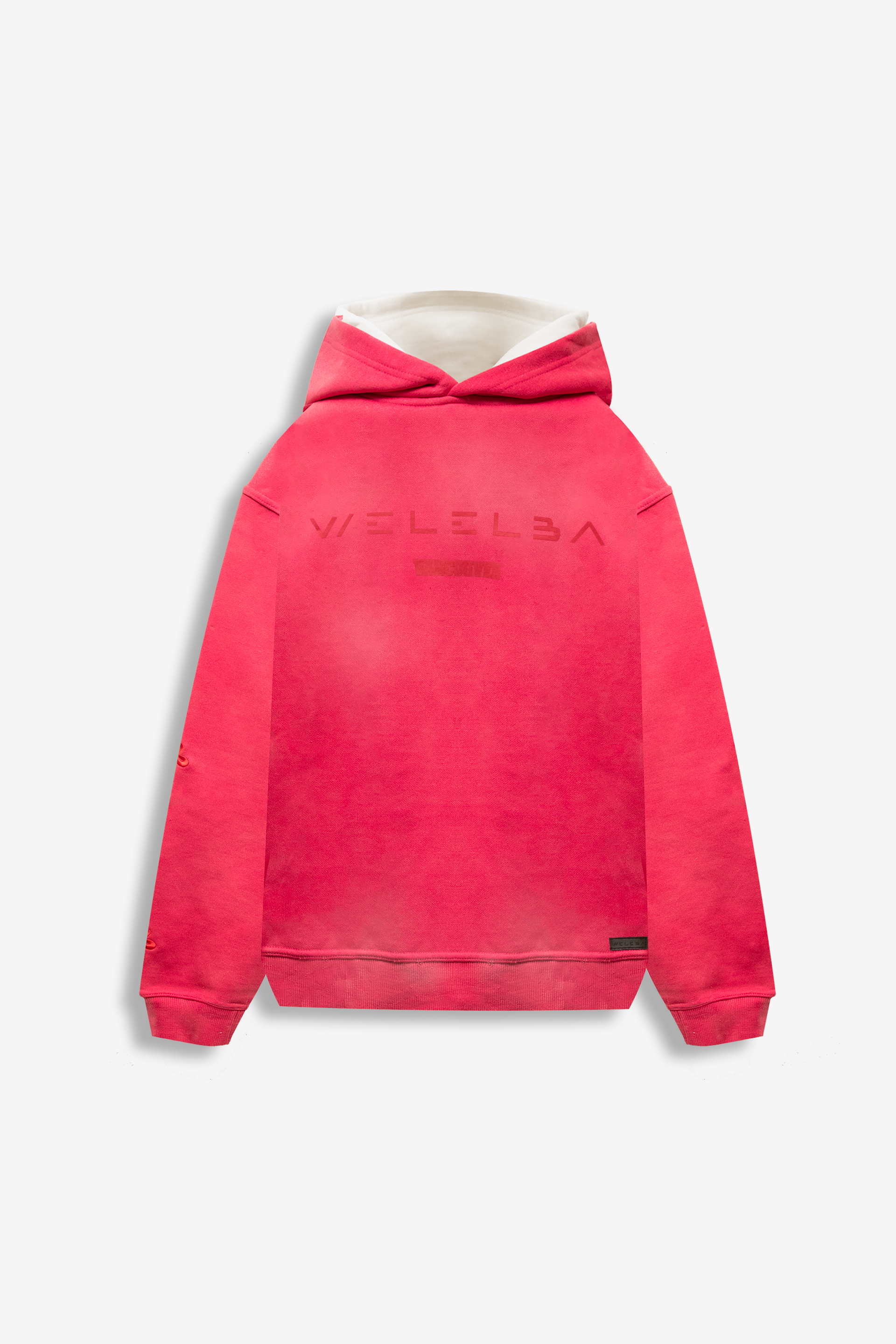 Weleba Vancouver Double Hood Hoodie Acid Pink