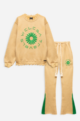 Cape Town khaki Travelers Set Distressed