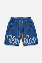 Weleba Nylon Blue Shorts
