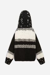 Italian Handmade Oversize Crochet Hoodie
