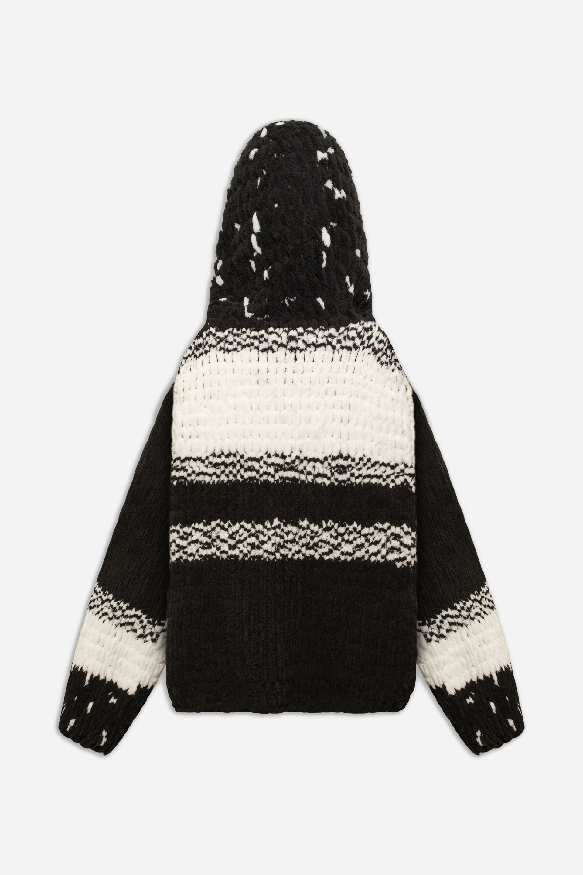 Italian Handmade Oversize Crochet Hoodie