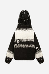 Italian Handmade Oversize Crochet Hoodie