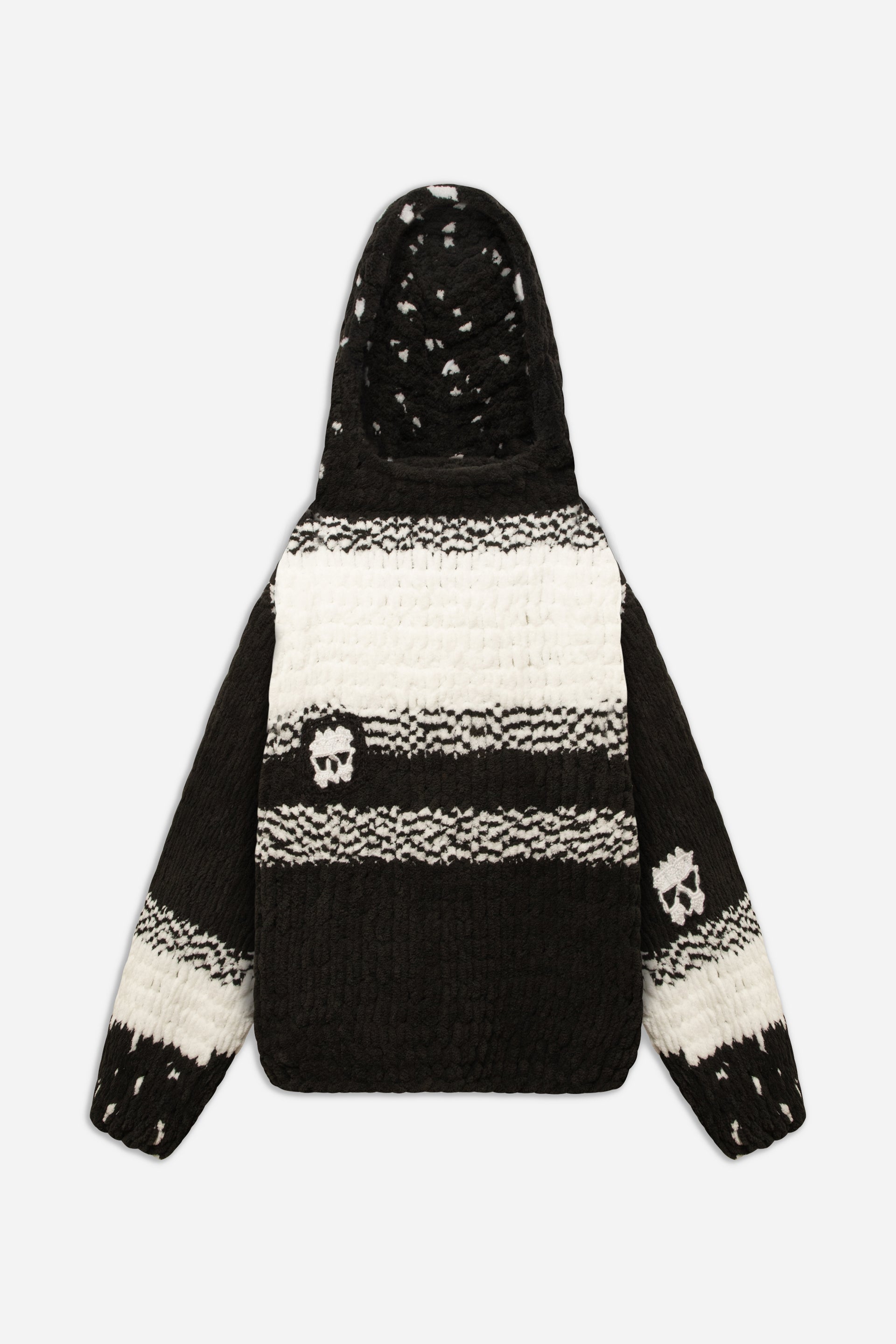 Italian Handmade Oversize Crochet Hoodie