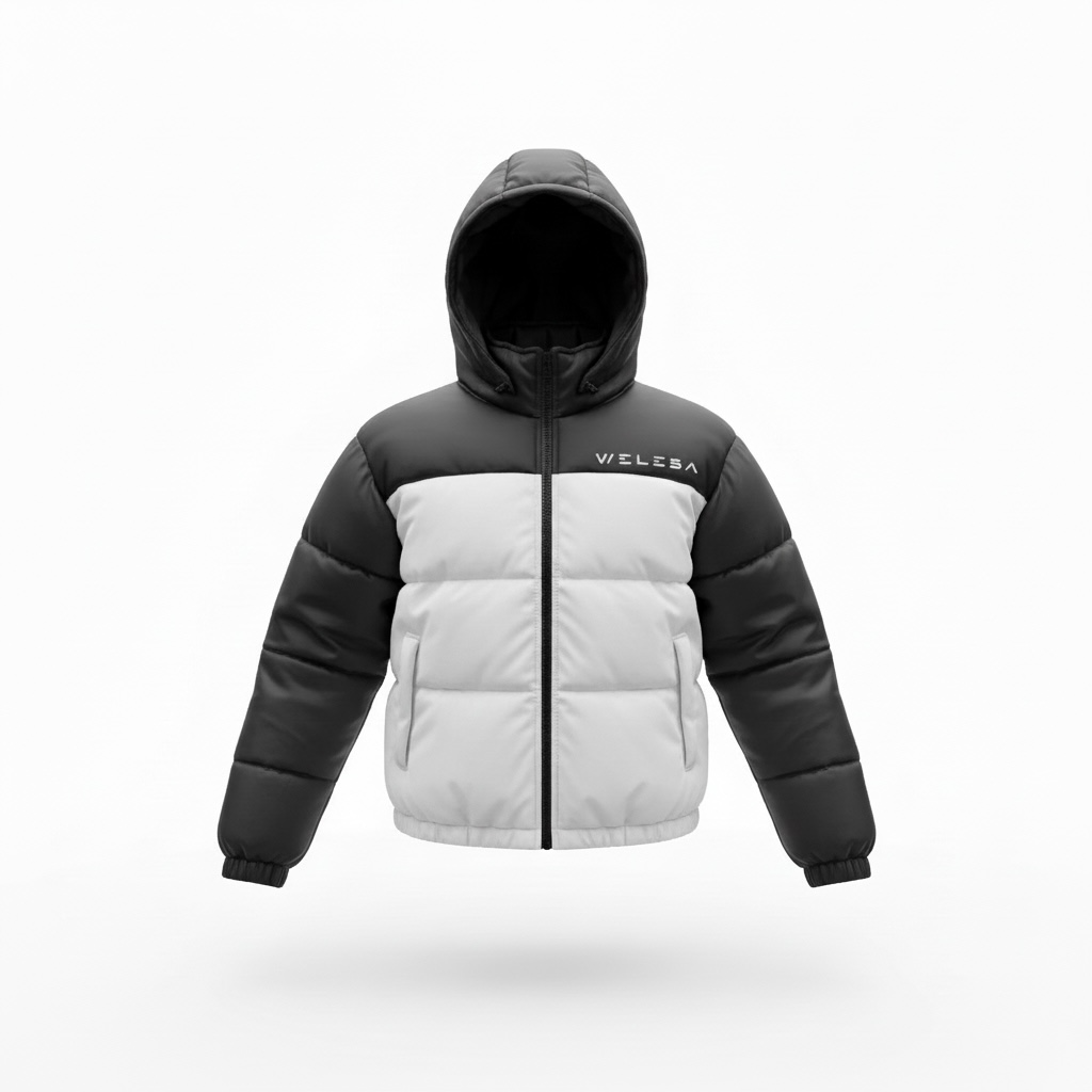 Weleba Women’s Crop Buffalo Puffer