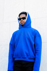 Weleba Vancouver Double Hood Hoodie Blue