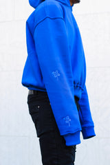 Weleba Vancouver Double Hood Hoodie Blue