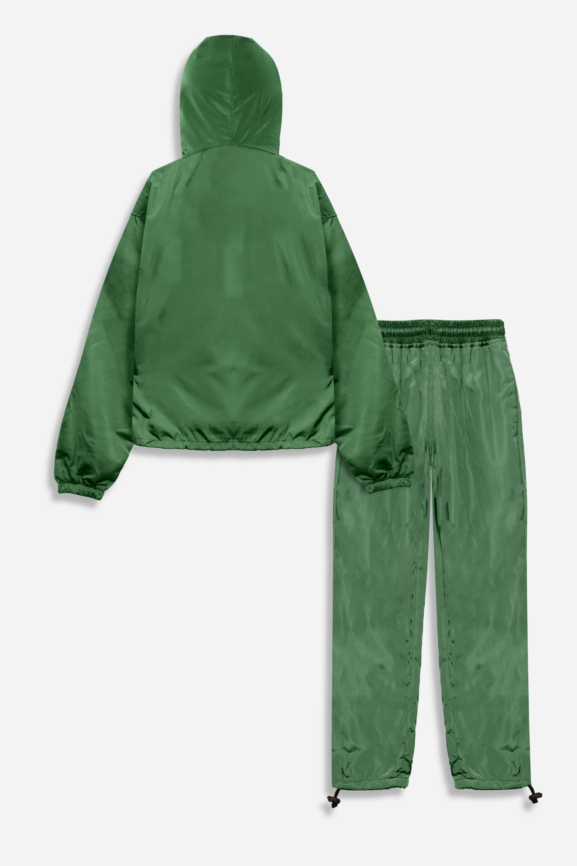 Weleba Green Windbreaker