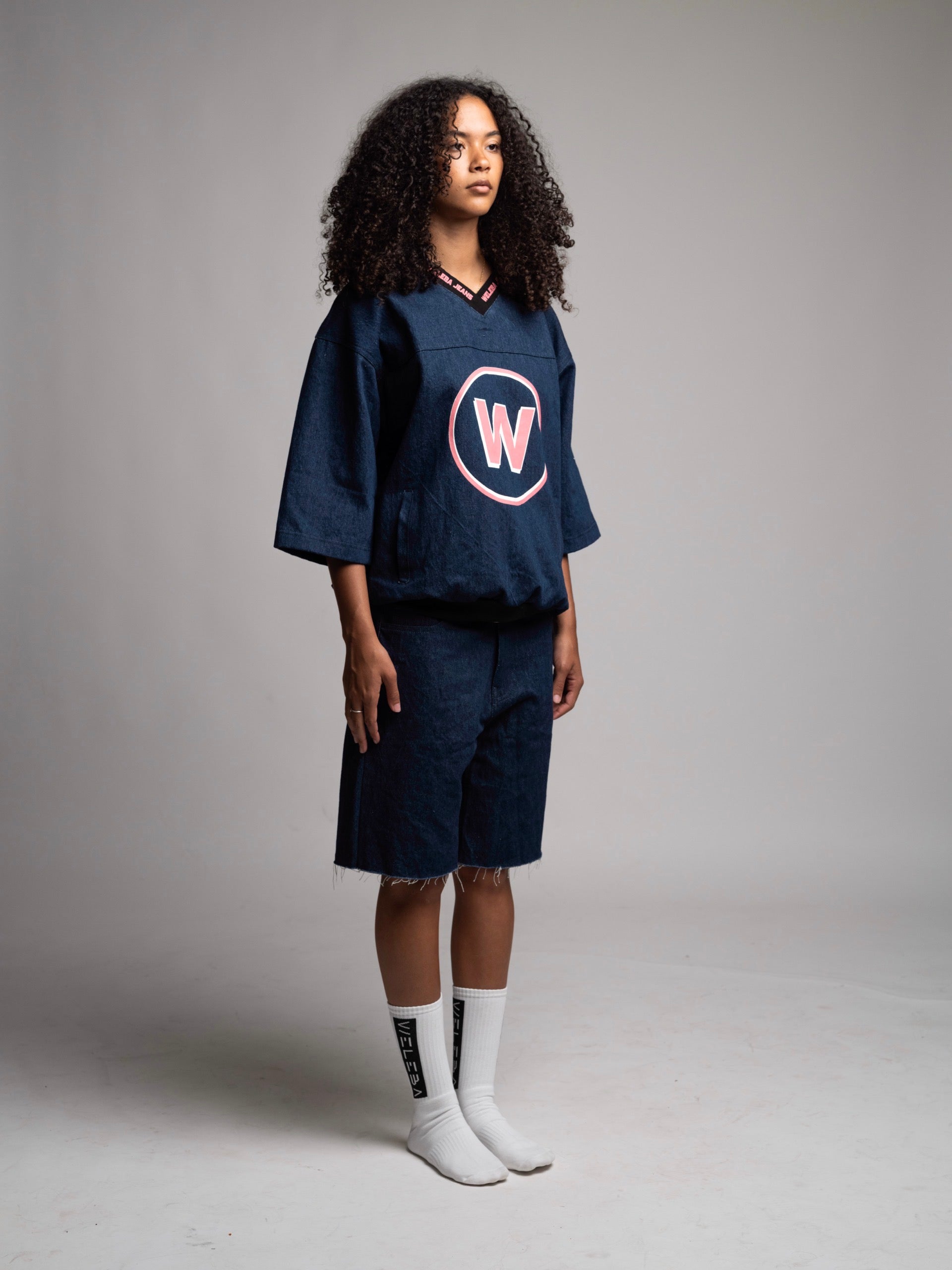 Weleba Oversized Classic Denim